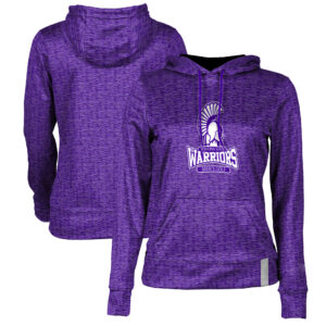 Women's ProSphere Purple Winona State Warriors Men's Golf Logo Pullover Hoodie