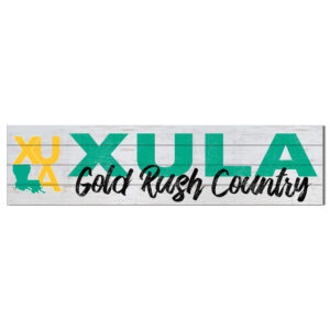 XULA Gold 40'' x 10'' Logo Sign
