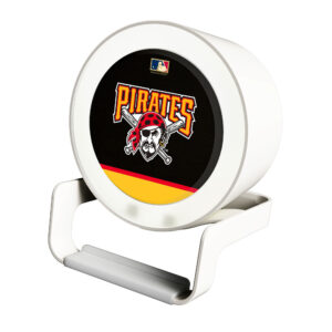 Pittsburgh Pirates Cooperstown Logo Night Light Charger with Bluetooth Speaker
