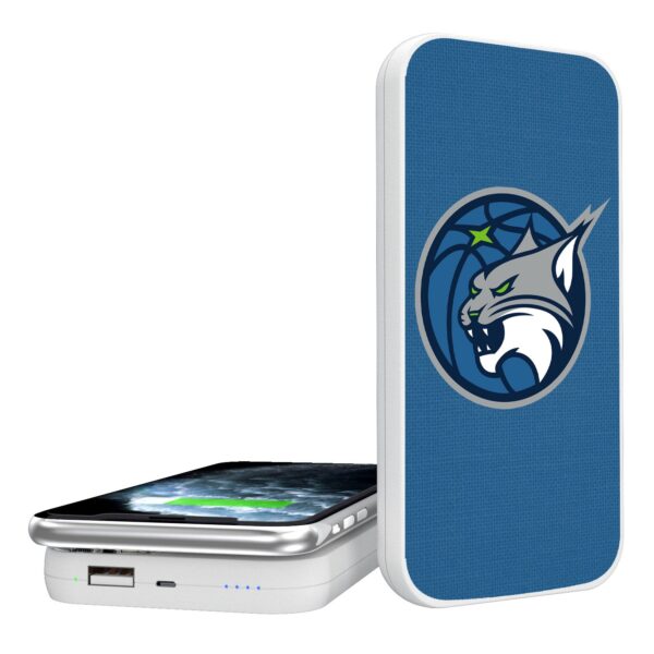 Minnesota Lynx Solid Design 5000 mAh Legendary Design Wireless Power Bank