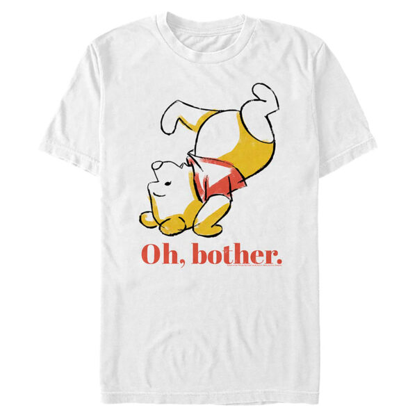 Men's White Winnie the Pooh Oh Bother T-Shirt