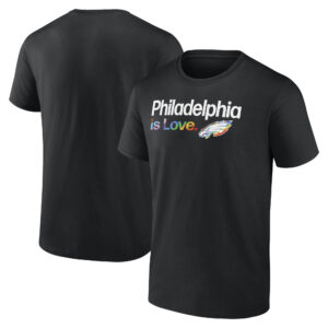 Men's Black Philadelphia Eagles City Pride Team T-Shirt