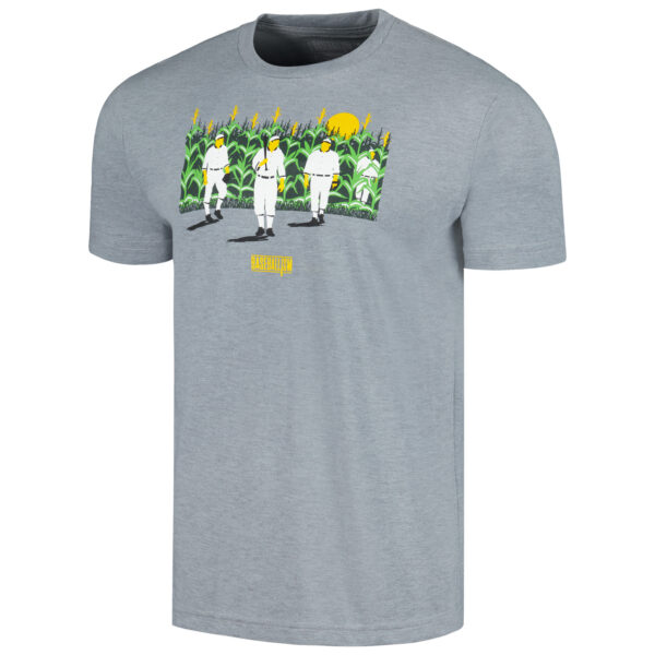 Unisex Baseballism Heather Gray Field of Dreams This Field T-Shirt - Image 6