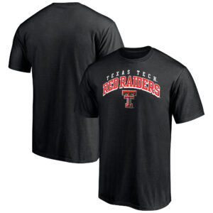 Men's Black Texas Tech Red Raiders Line Corps T-Shirt