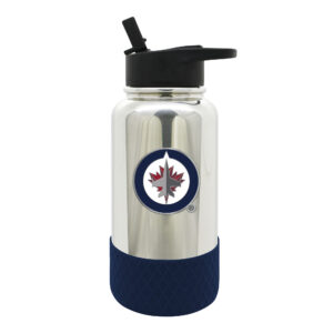 Winnipeg Jets 32oz. Team Color Chrome Hydration Bottle