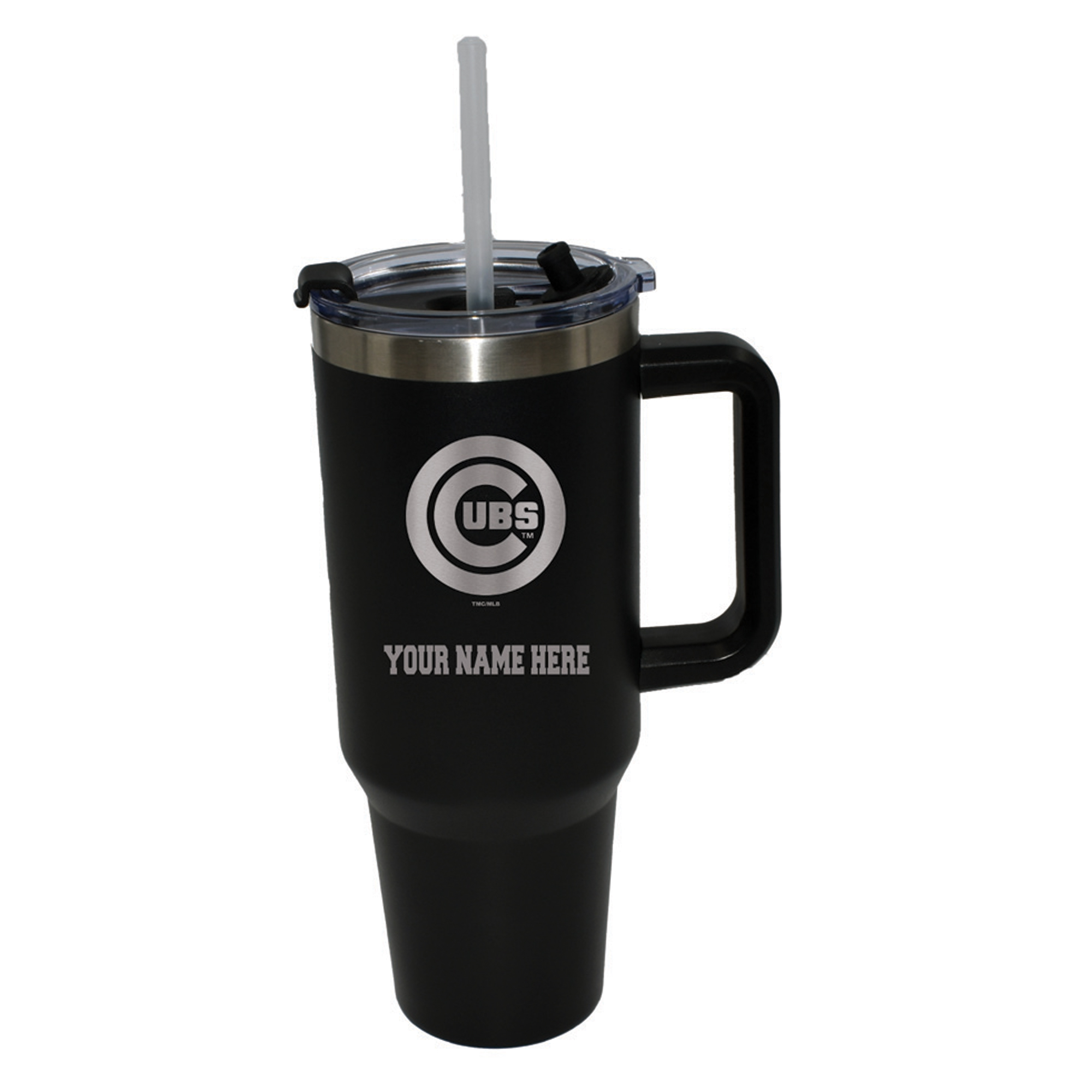 The Memory Company Chicago Cubs Personalized Black 40oz. Colossal Tumbler