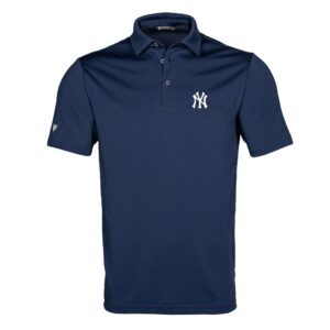 Men's Levelwear  Navy New York Yankees Original Insignia 2.0 Polo