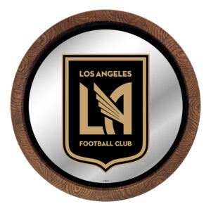 LAFC 20.25'' Barrel Top Framed Mirror Sign