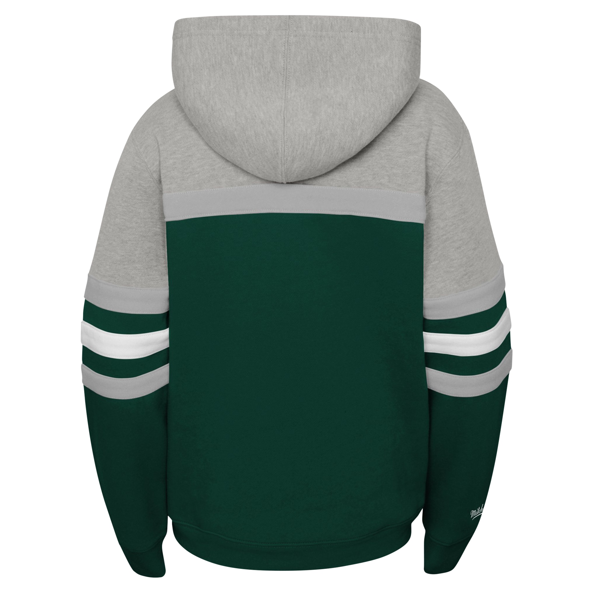 Youth Mitchell & Ness Green Michigan State Spartans Head Coach Hoodie - Image 7