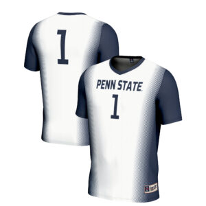 Youth GameDay Greats White #1 Penn State Nittany Lions  Lightweight Women's Soccer Jersey