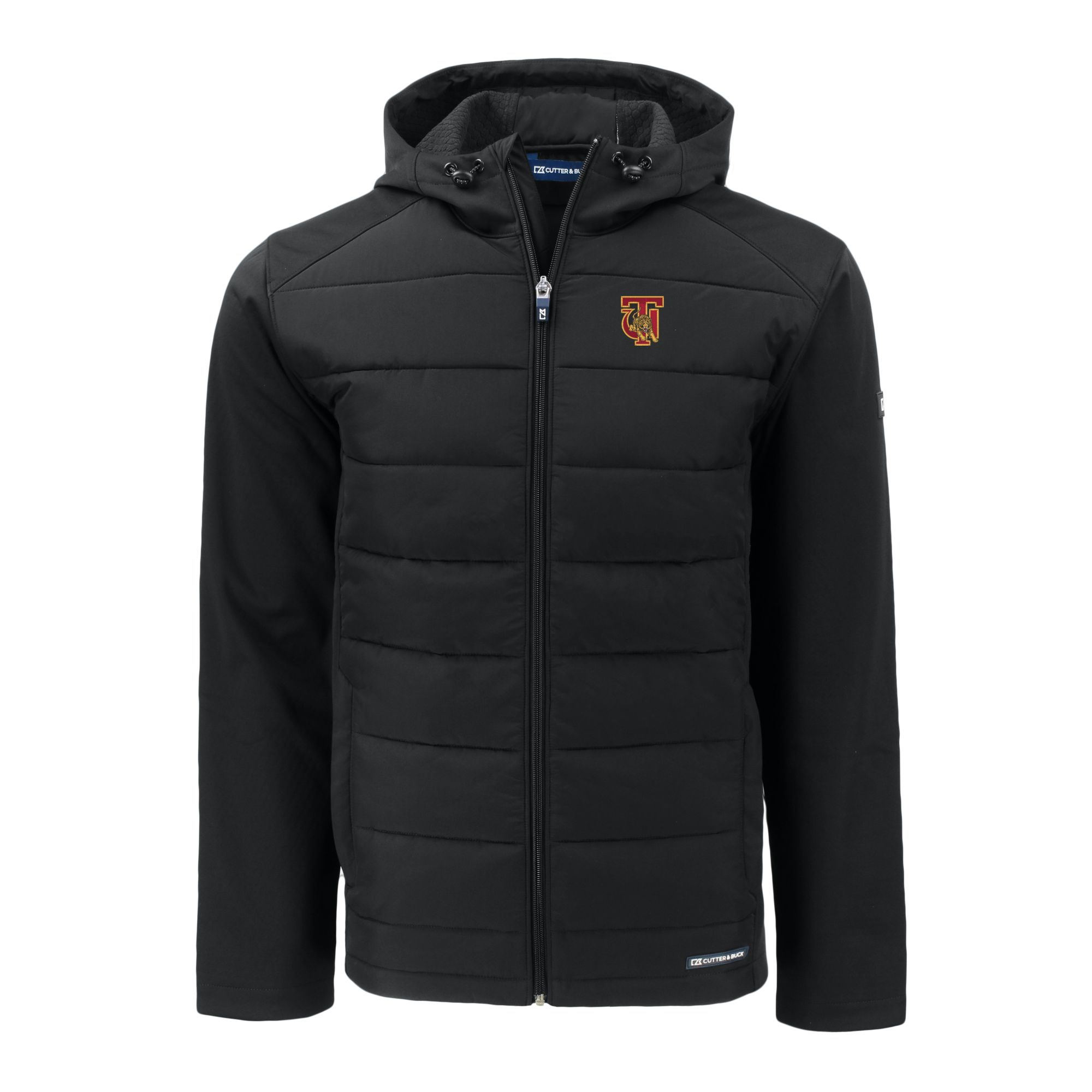 Women's Cutter & Buck Heather Green Dayton Dragons Adapt Eco Knit Heather Recycled Full-Zip Jacket - Image 3