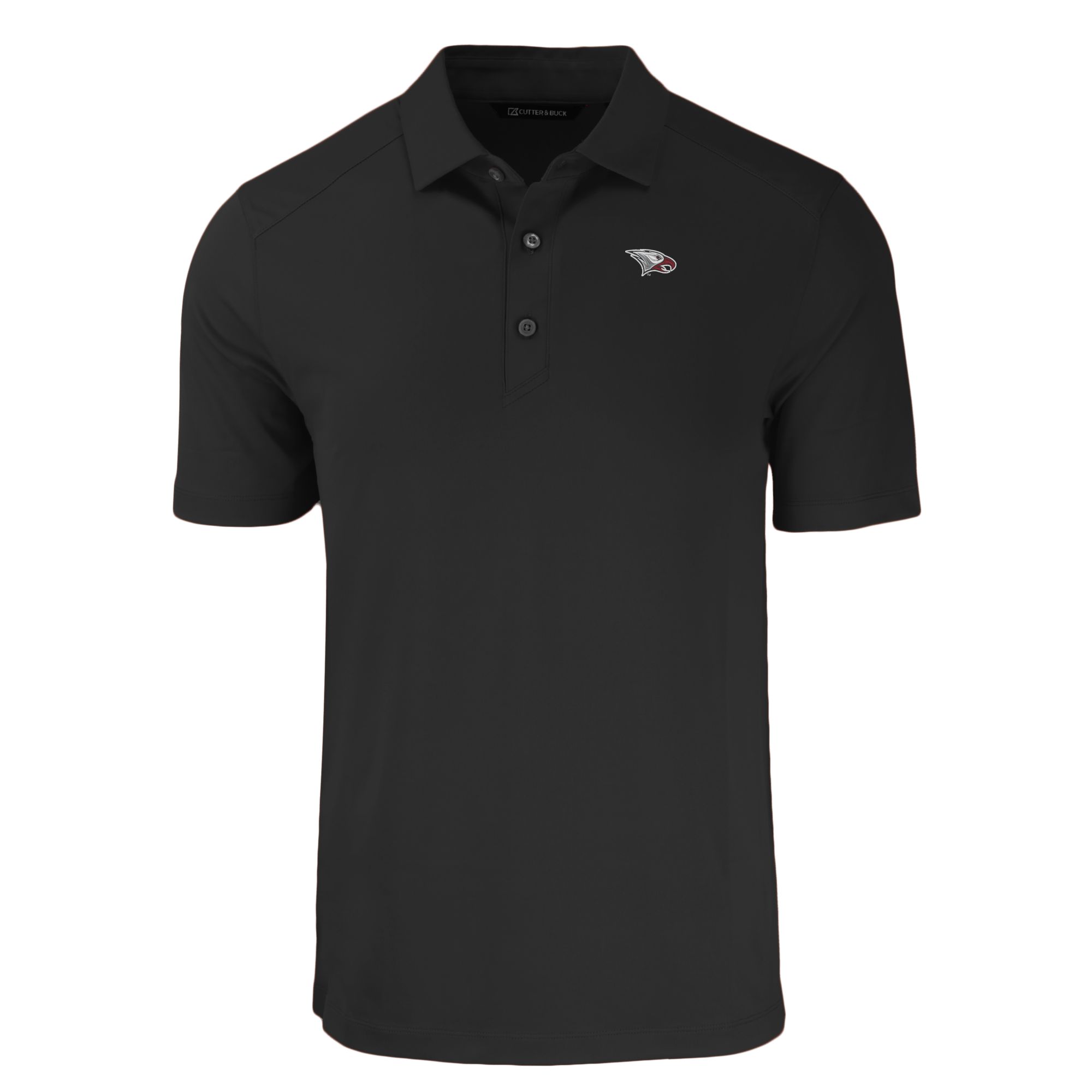 Men's Cutter & Buck Black North Carolina Central Eagles Big & Tall Forge Eco Stretch Recycled Polo - Image 6