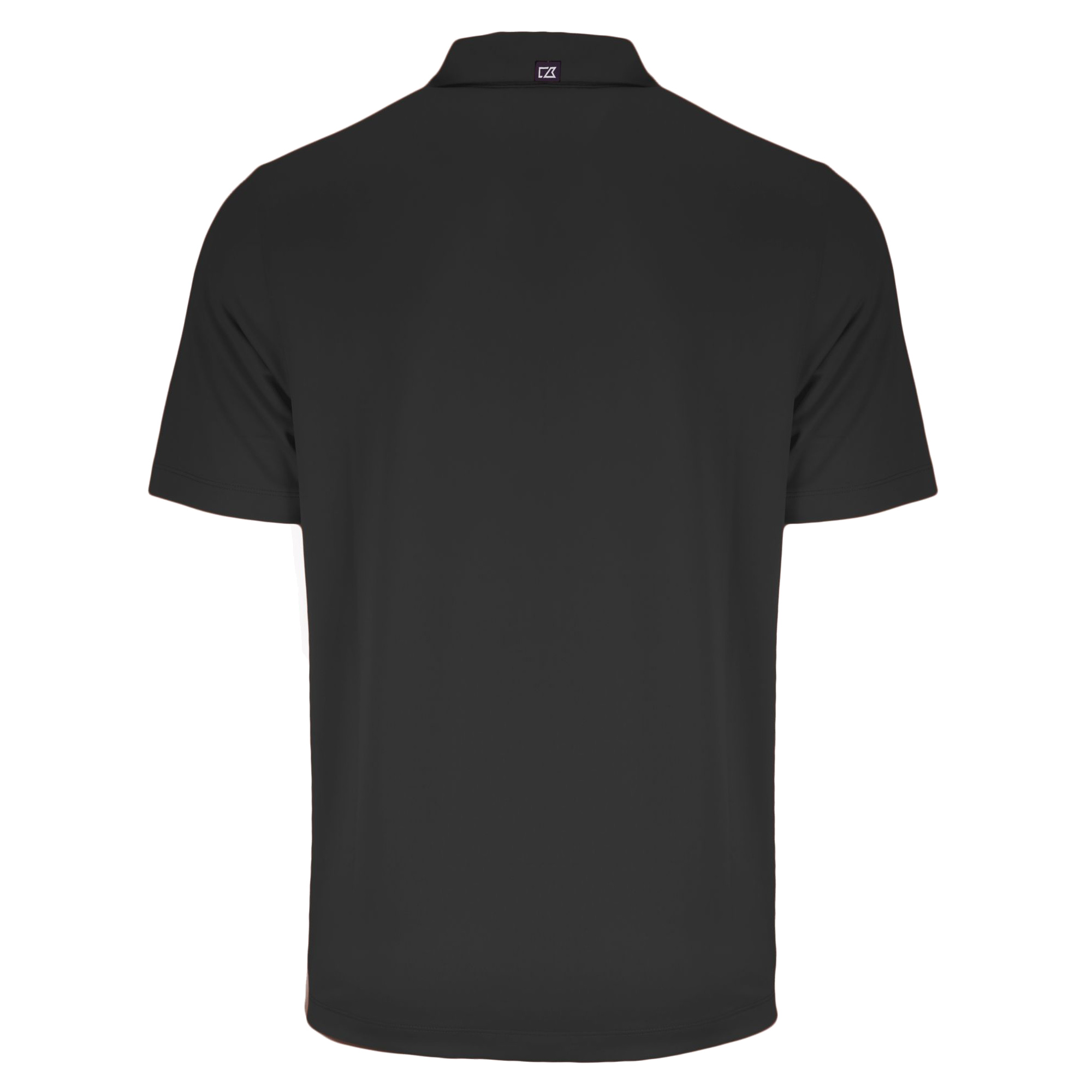 Men's Cutter & Buck Black North Carolina Central Eagles Big & Tall Forge Eco Stretch Recycled Polo - Image 4