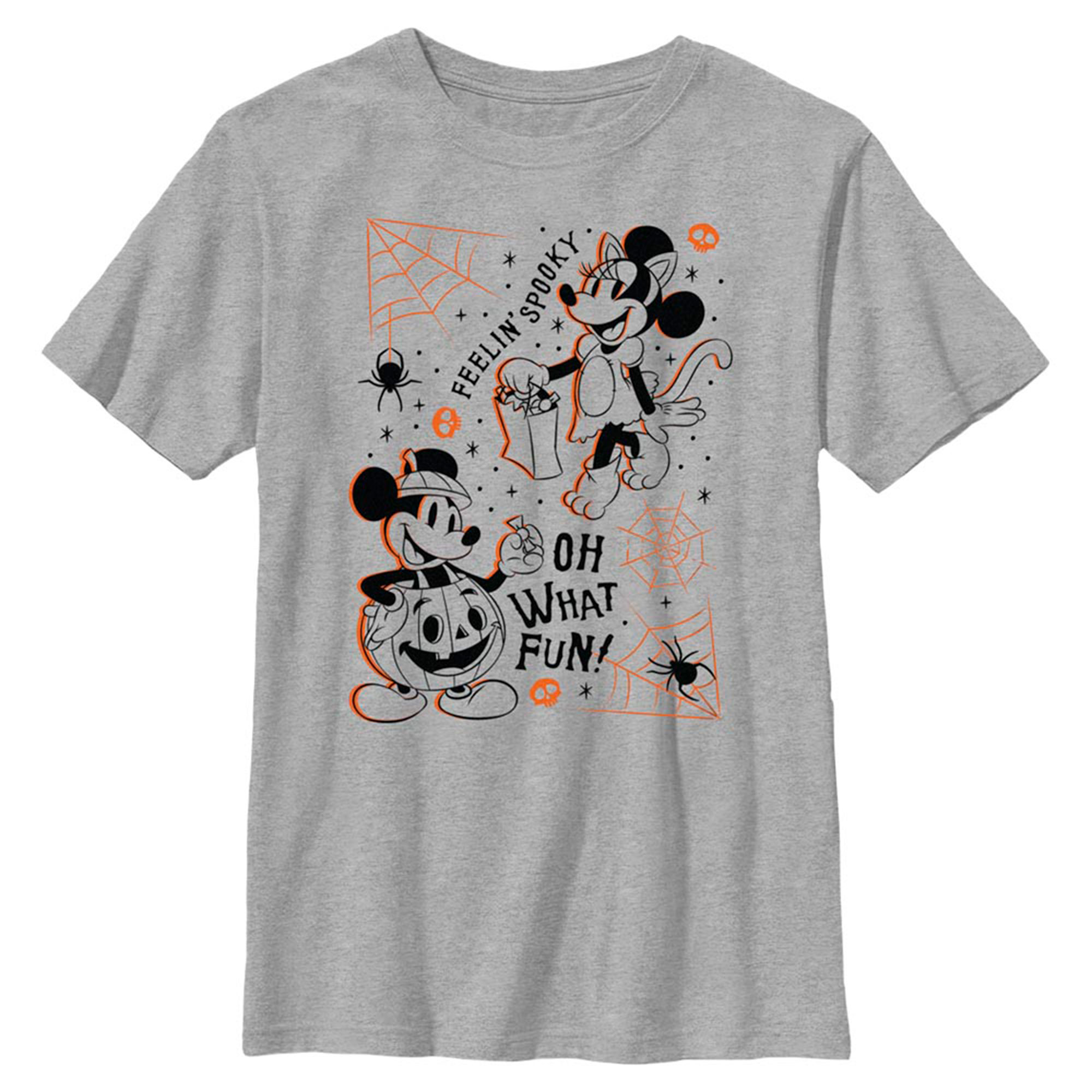 Youth Mad Engine Heather Gray Mickey & Friends T-Shirt