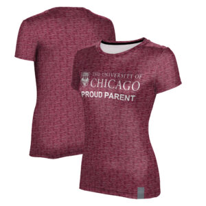 Women's ProSphere Maroon UChicago Maroons Proud Parent Motion T-Shirt