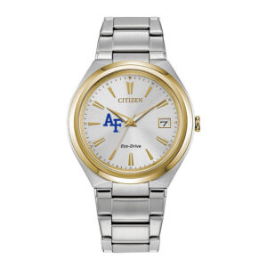 Women's Citizen Watch Silver Air Force Falcons Citizen Eco-Drive Two-Tone Watch