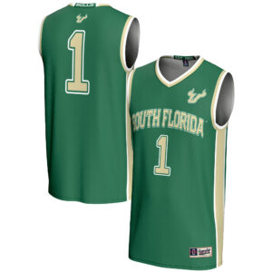 Youth GameDay Greats #1 Green South Florida Bulls Lightweight Basketball Jersey