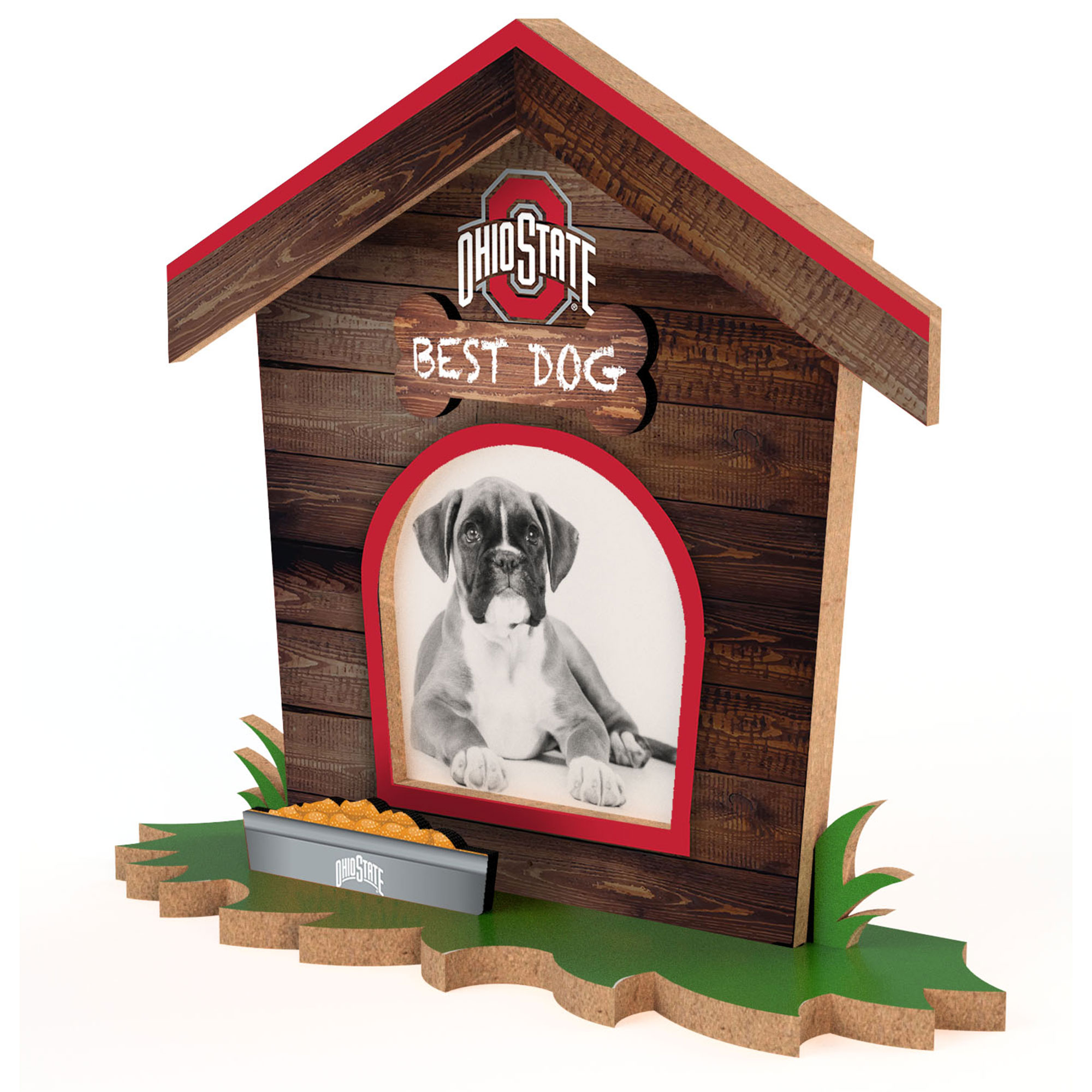 Ohio State Buckeyes Dog House Photo Frame