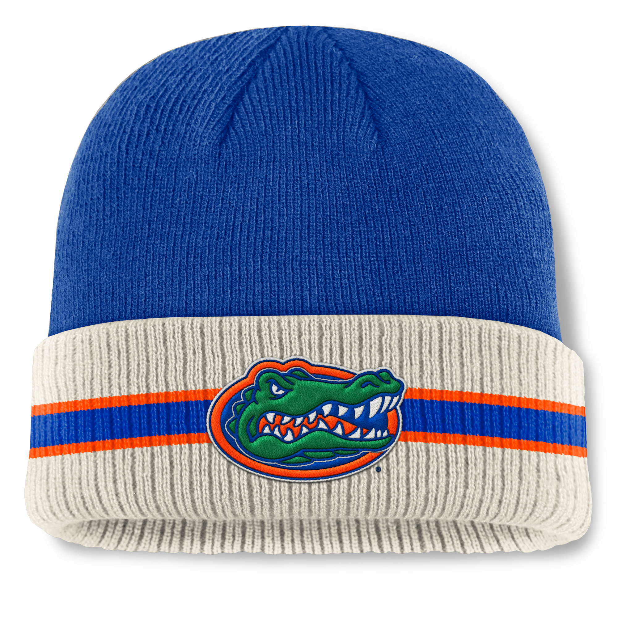 Men's Top of the World Royal Florida Gators Silas Cuffed Knit Hat