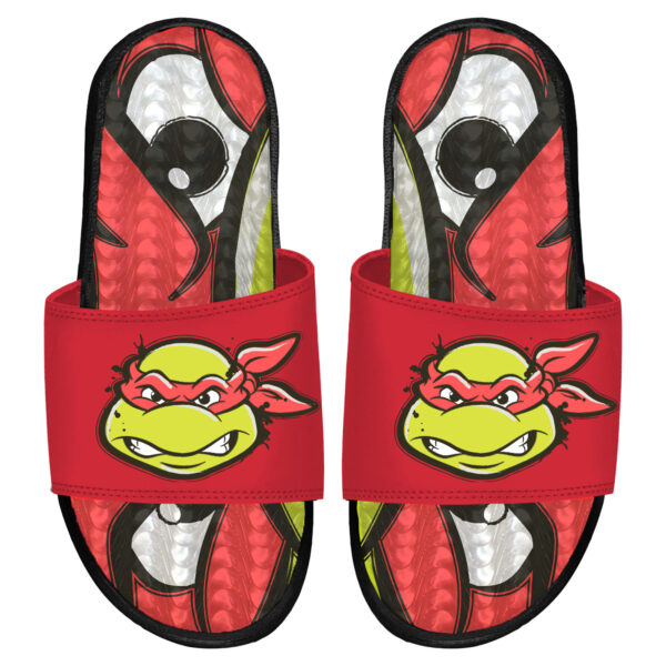Men's ISlide Teenage Mutant Ninja Turtles Raphael Face Gel Slide Sandals