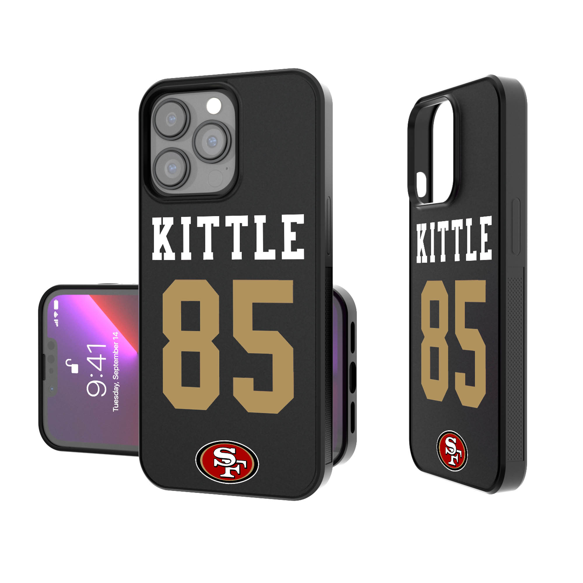 Keyscaper George Kittle San Francisco 49ers iPhone Bump Case