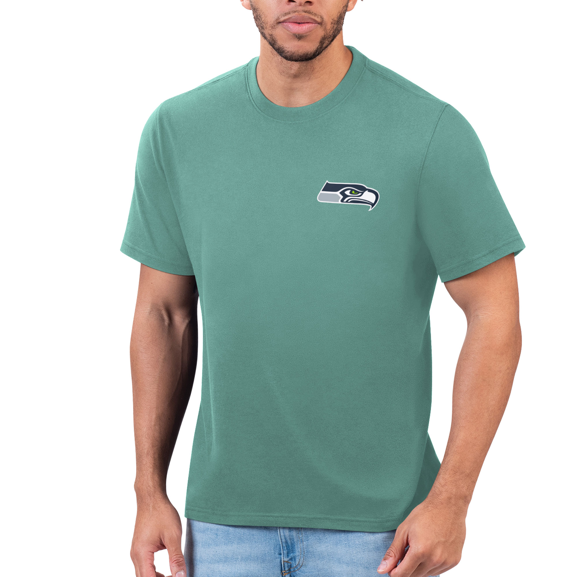 Men's Margaritaville Mint Seattle Seahawks T-Shirt - Image 3