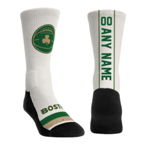 Youth Rock Em Socks  Boston Celtics Custom Jersey Crew Socks