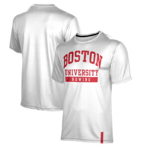 Men's ProSphere White Boston University Rowing T-Shirt