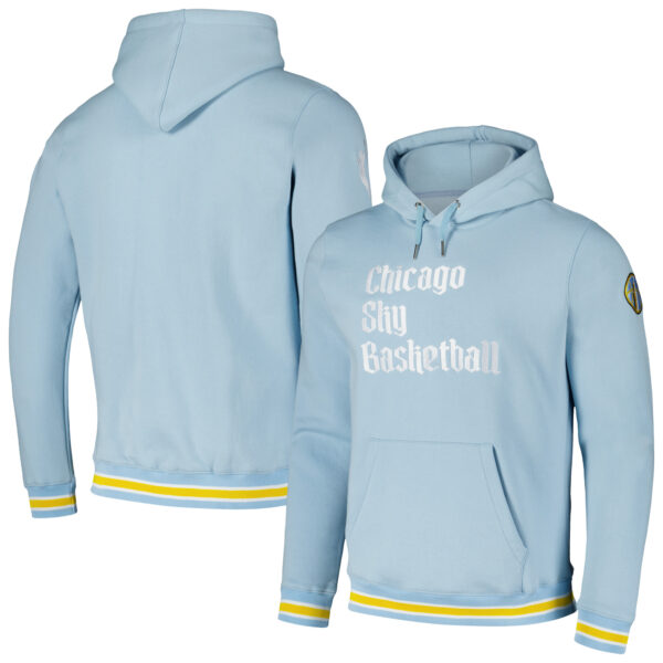 Unisex Sky Blue Chicago Sky Premium Pullover Hoodie - Image 5