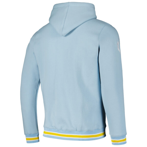 Unisex Sky Blue Chicago Sky Premium Pullover Hoodie - Image 7