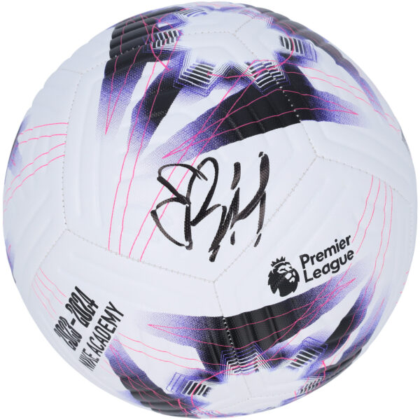 Erling Haaland Manchester City Autographed 2023-24 Premier League Academy Nike Soccer Ball - Image 2