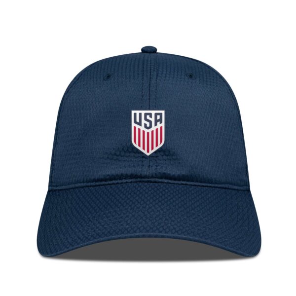 Men's Levelwear Navy USMNT Matrix Patch Adjustable Hat - Image 7