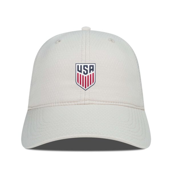 Men's Levelwear Khaki USMNT Matrix Patch Adjustable Hat - Image 7
