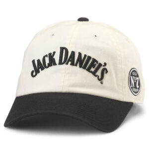 Men's American Needle Cream/Black Jack Daniels Ballpark Adjustable Hat