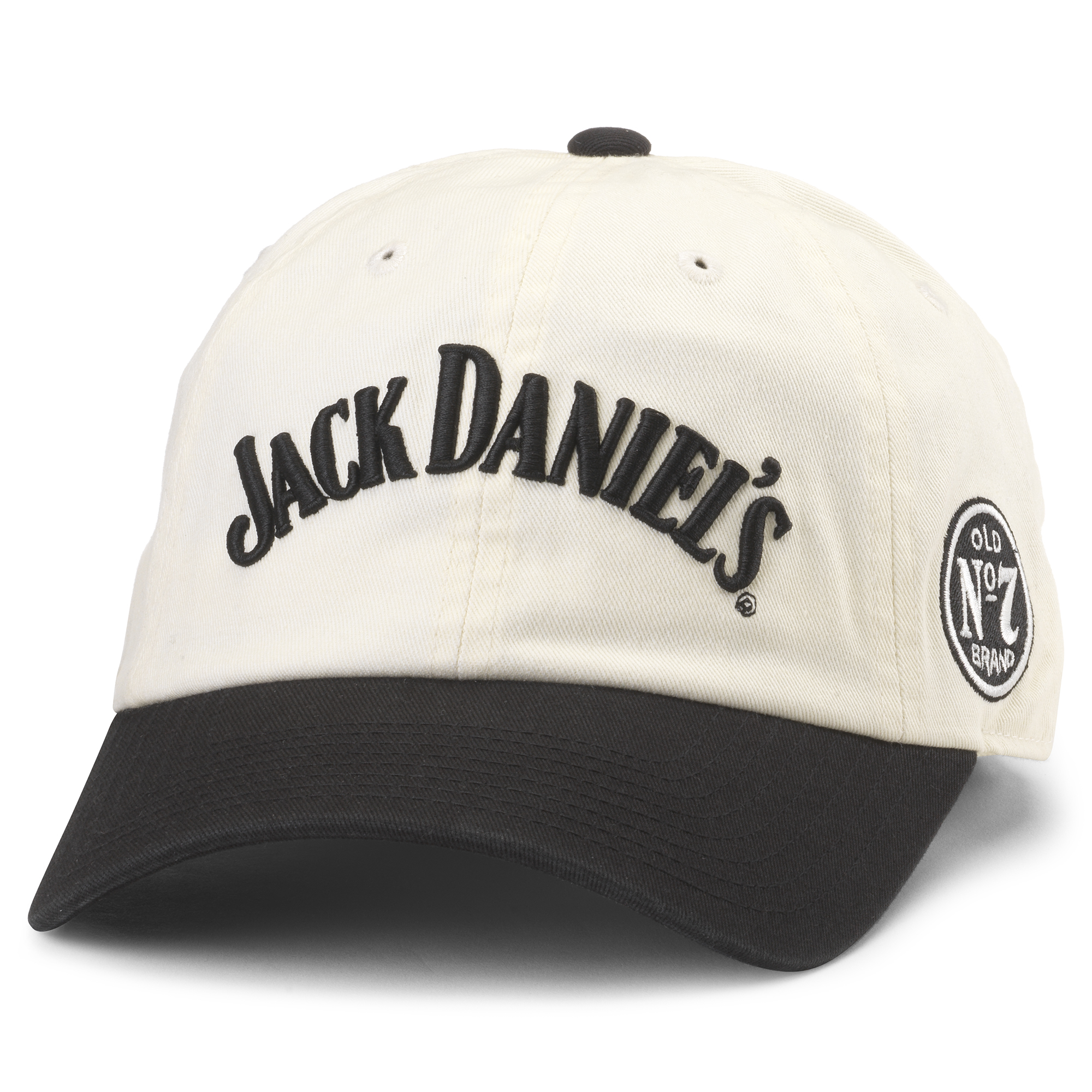 Men's American Needle Cream/Black Jack Daniels Ballpark Adjustable Hat