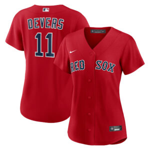 Women's Nike Rafael Devers Red Boston Red Sox Alternate Replica Player Jersey