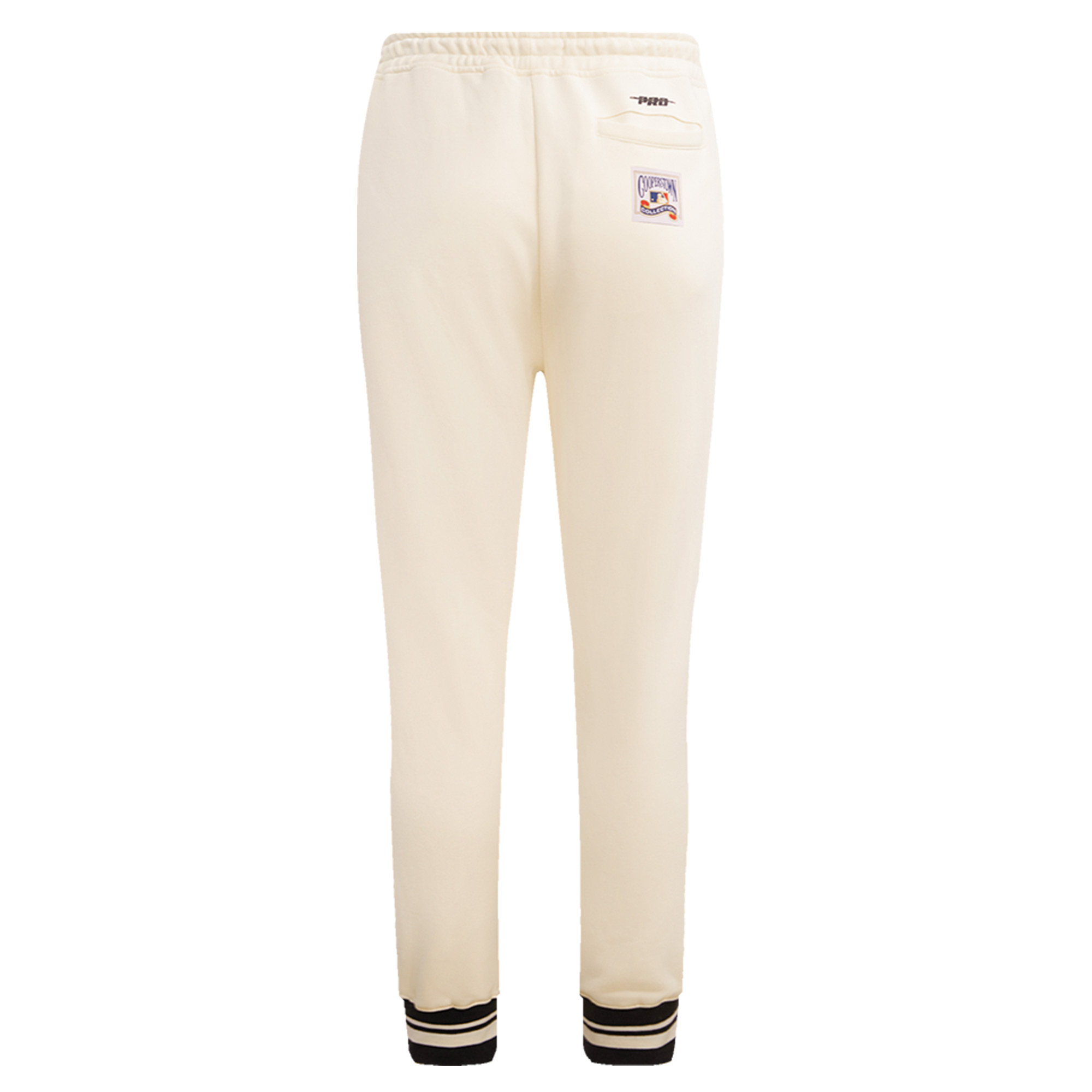 Women's Pro Standard Cream Pittsburgh Pirates Cooperstown Collection Retro Classic Fleece Sweatpants - Image 7