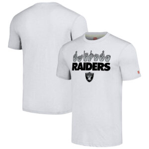 Unisex Homage Ash Las Vegas Raiders The NFL ASL Collection by Love Sign American Sign Language T-Shirt