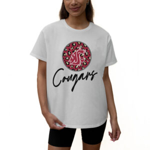 Women's Gameday Couture White Washington State Cougars Wild Expectations Tri-Blend Flowy T-Shirt