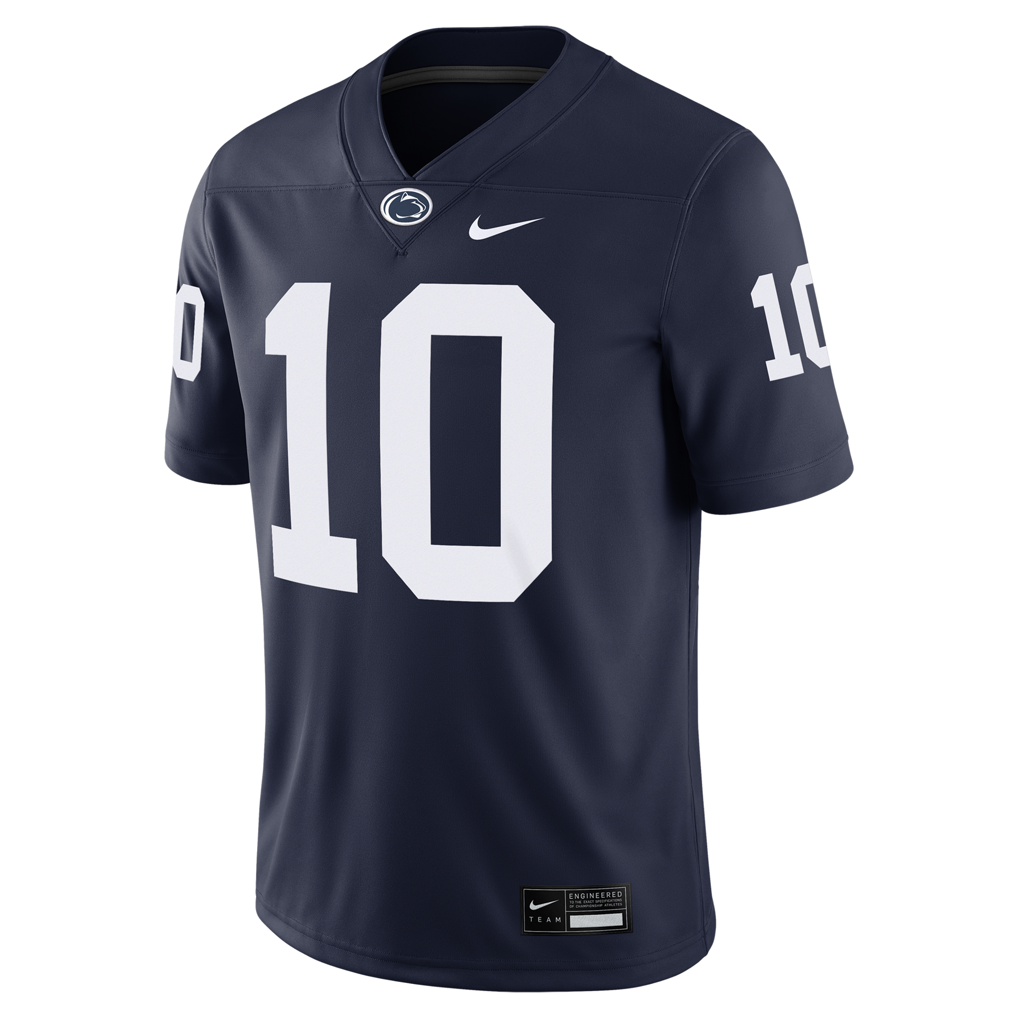 Men's Nike Nicholas Singleton Navy Penn State Nittany Lions Player Game Jersey - Image 3
