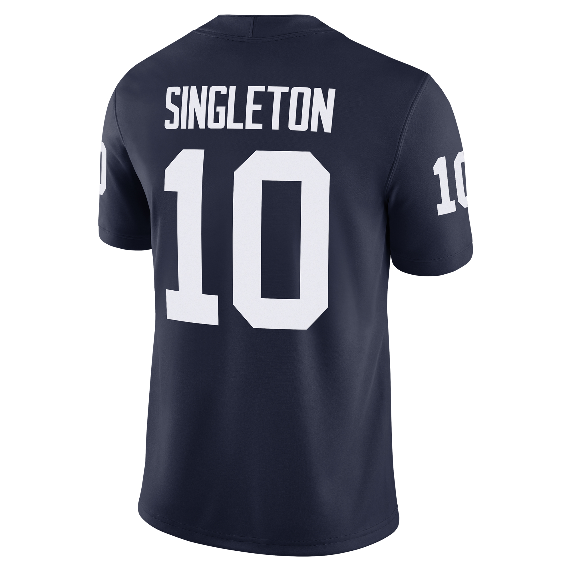 Men's Nike Nicholas Singleton Navy Penn State Nittany Lions Player Game Jersey - Image 4