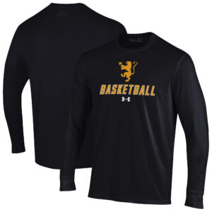 Men's Under Armour  Black St. Olaf Oles Basketball Performance Long Sleeve T-Shirt