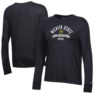 Women's Champion  Black Wichita State Shockers Core Long Sleeve T-Shirt
