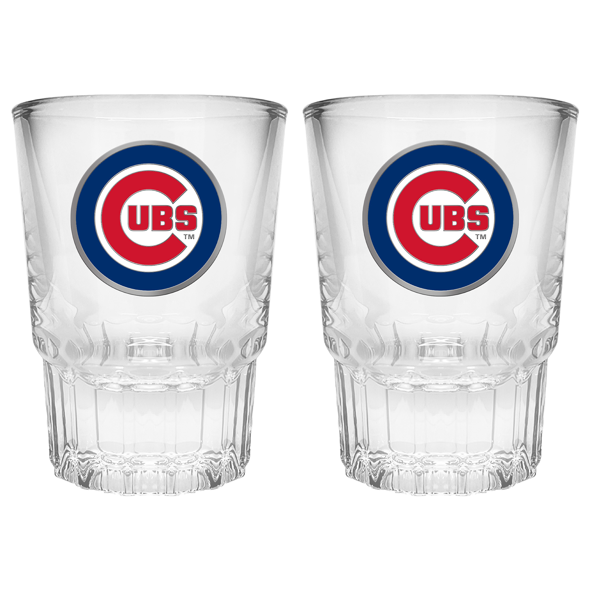 Chicago Cubs 2-Piece Prism Shot Glass Set