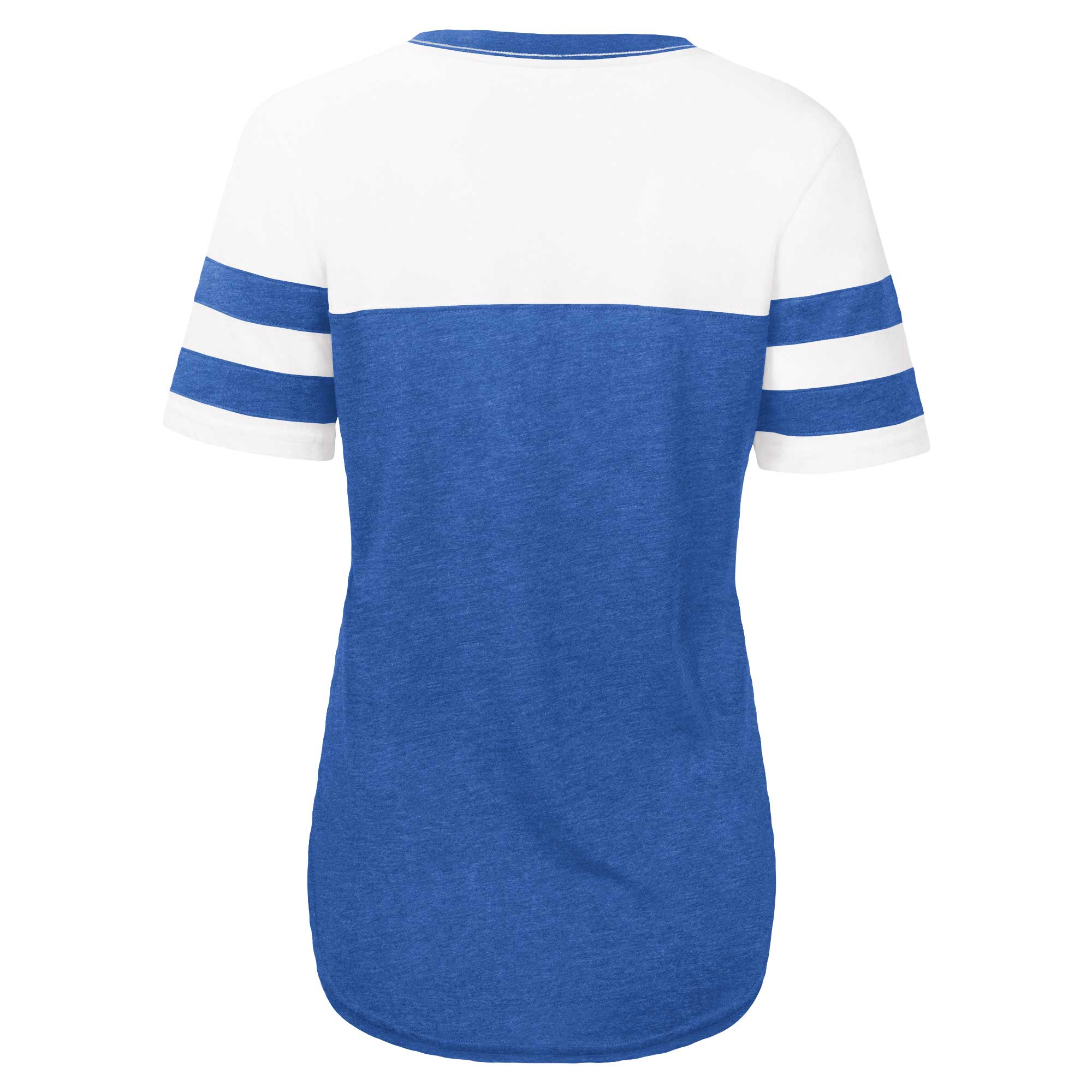 Women's Touch Royal/White Los Angeles Dodgers Setter Lightweight Fitted T-Shirt - Image 7