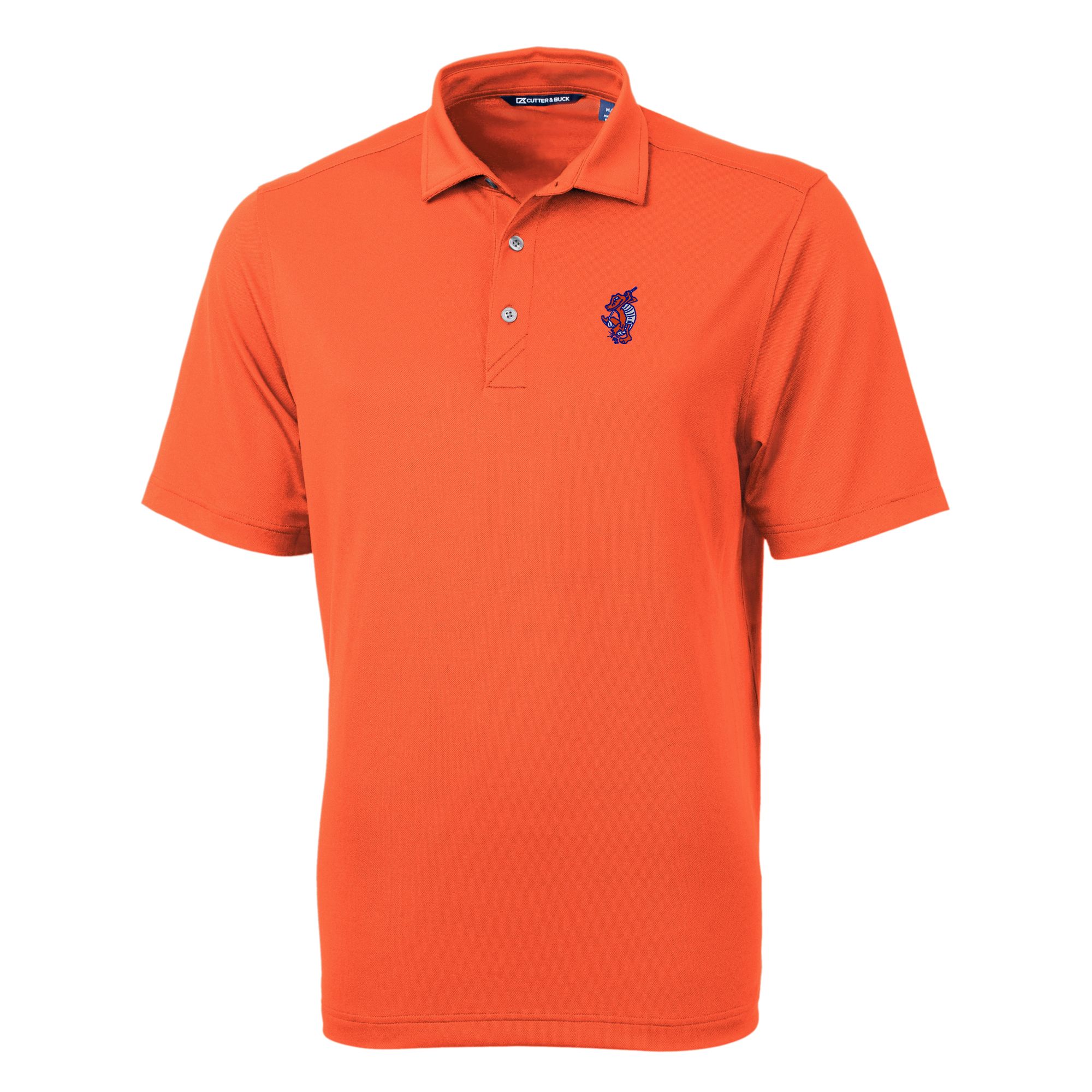 Men's Cutter & Buck Orange Florida Gators Swinging Gator Virtue Eco Pique Recycled Polo - Image 3
