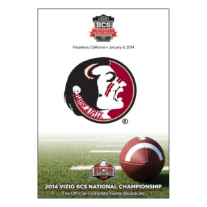 Florida State Seminoles (FSU) 2014 BCS National Championship Game DVD