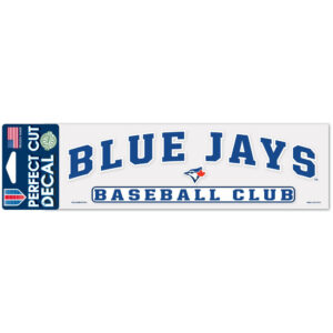 WinCraft Toronto Blue Jays 3" x 10" Arch Perfect Cut Decal
