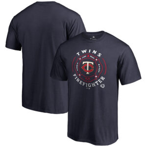 Men's Navy Minnesota Twins Firefighter T-Shirt