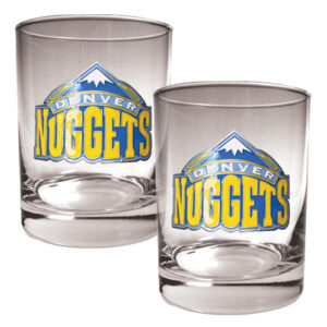 Denver Nuggets 10oz. Rocks Glass Set
